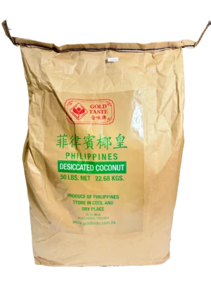 金味牌 菲律賓椰皇 椰絲 50磅 Gold Taste Desiccated Coconut 50lbs