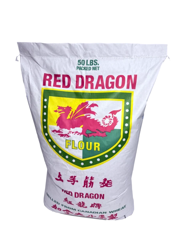 紅龍牌 高筋麵粉 50磅 Red Dragon Bread Flour 50lbs