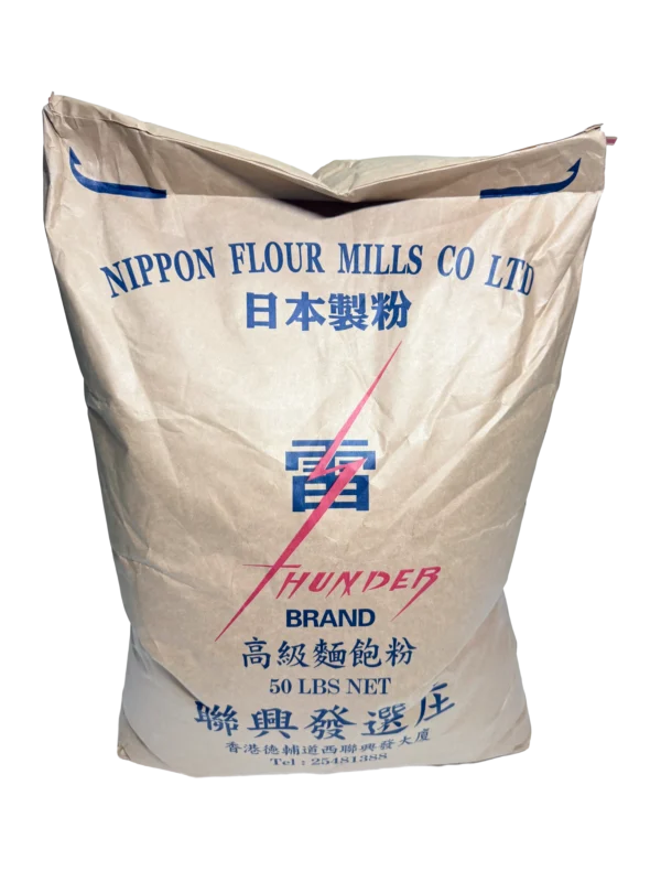雷牌 高級麵飽粉 50磅  Thunder Brand High-Gluten Bread Flour 50lbs