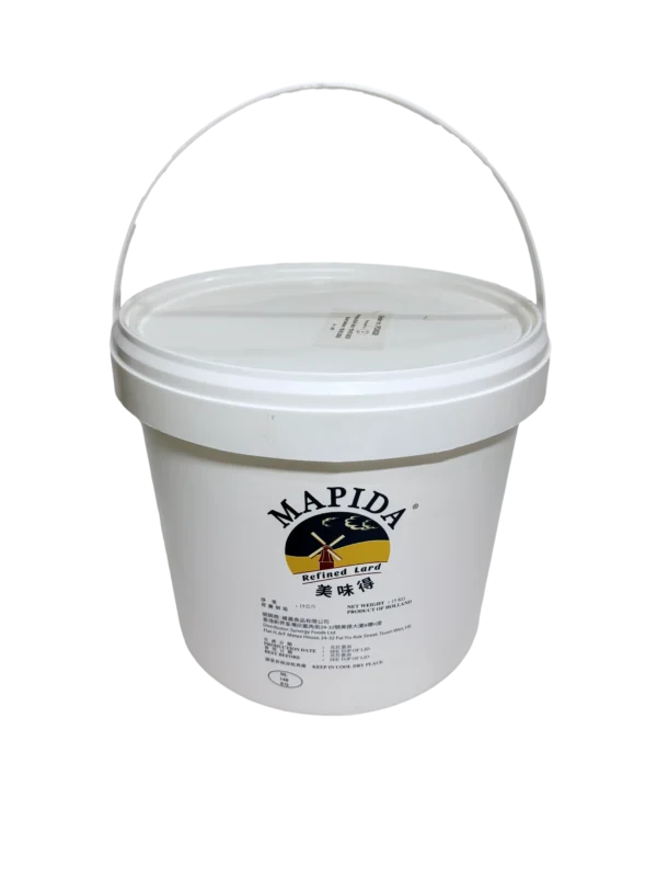 美味得 精煉豬油 15公斤  MAPIDA Refined Lard 15kg