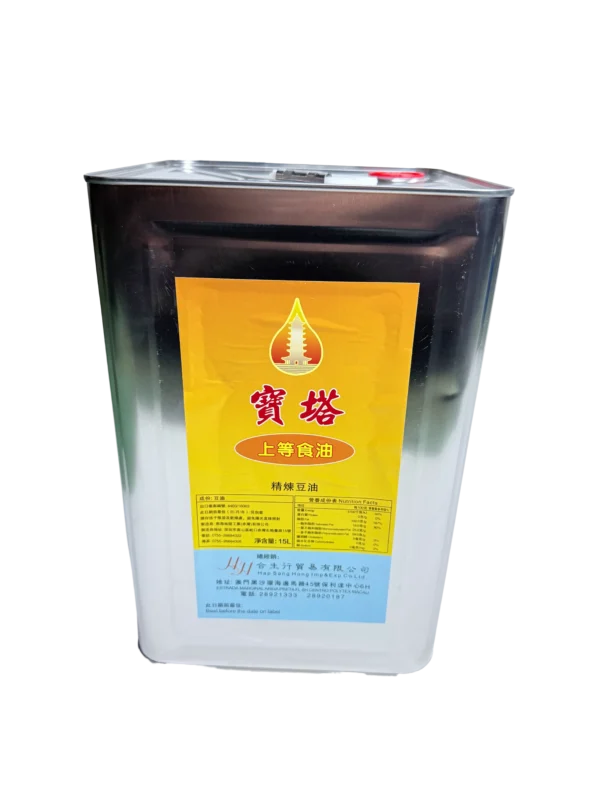 寶塔牌 上等食油 15公升  Pagoda Brand Refined Soybean Oil 15L