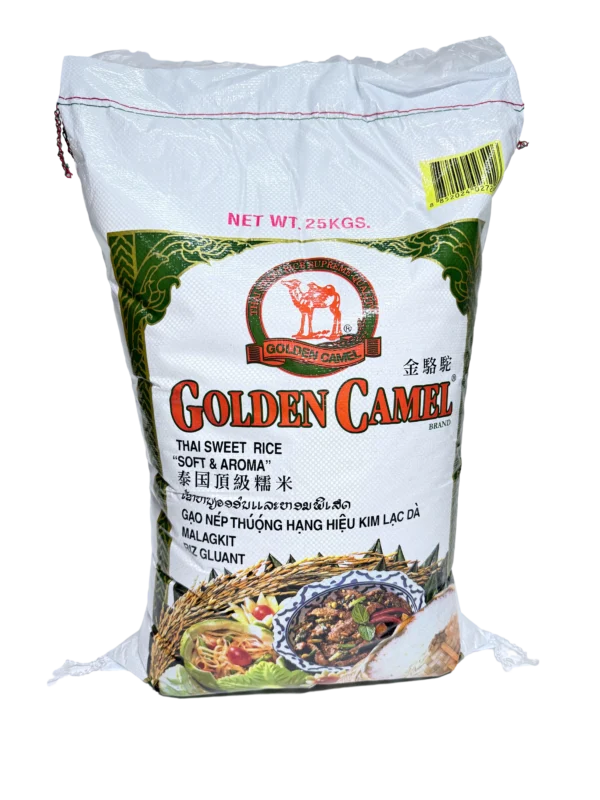 金駱駝 泰國頂級糯米 25公斤 Golden Camel Thai Sweet Rice 25kg