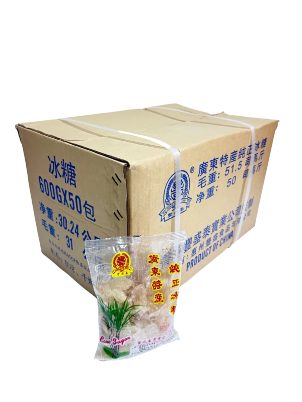 豐盛泰 冰糖 600克 × 50包 Fung Shing Thai Rock Sugar 600g × 50 Bags