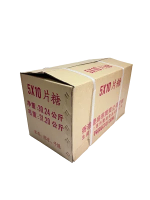 豐盛泰 片糖 5公斤 × 10包 Fung Shing Thai Slab Sugar 5kg × 10 Bags